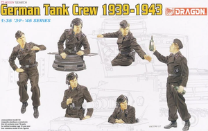 Dragon 6375 Équipage de char allemand (1/35)