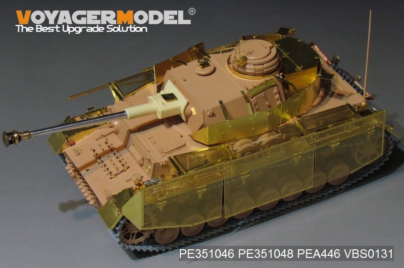 Maquette Voyager PE351046, char allemand Pz.Kpfw.IV Ausf.J (production tardive), Seconde Guerre mondiale, base pour RFM 5033, échelle 1/35 – image 19