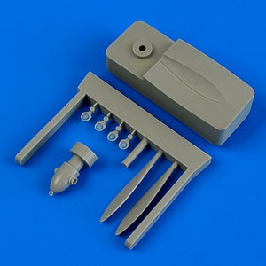 Hélice Quickboost QB72498 I-153 « A » avec outil 1/72 ICM