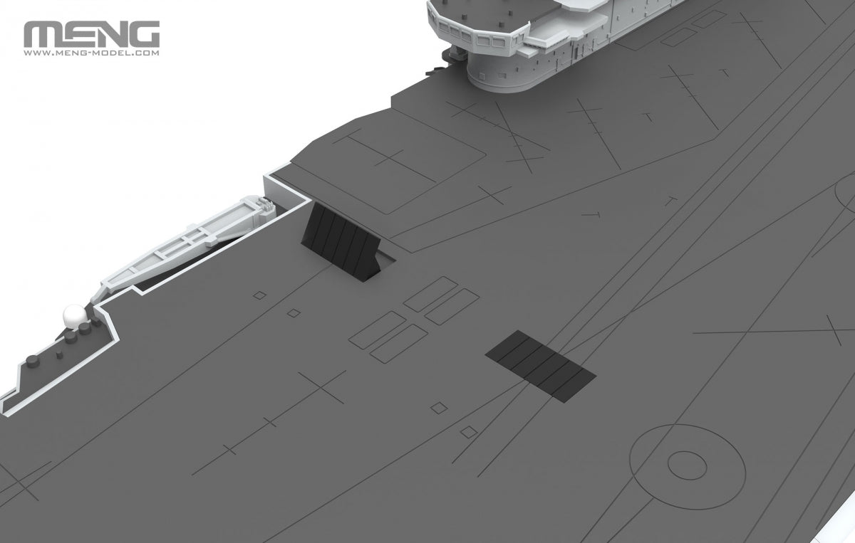 Maquette d&amp;#39;avion Meng PS-010 Liaoning 1/700 – image 6