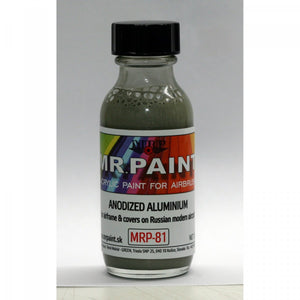 Peinture MR. Paint MRP-081 ALUMINIUM ANODISÉ Métallisé Avion russe 30 ml – image 2