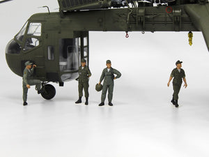 ICM 53101 Pilotes d&amp;#39;hélicoptères américains (années 1960-1970) 1/35  – immagine 12