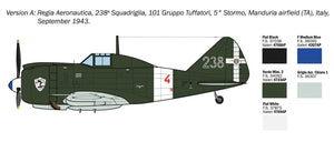 Italeri 1472 Reggiane Re.2002 Ariete 1/72 – zdjęcie 4