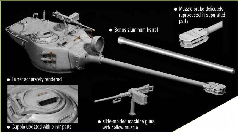 Dragon 3539 M51 Super Sherman Forces de défense israéliennes - Édition Premium (1/35) – image 3
