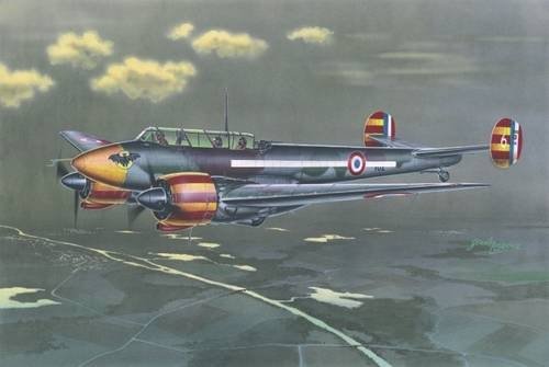 Azur A058 Potez 631 Chasseur de nuit français (1/48) 