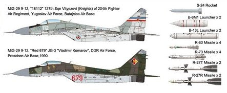 Maquette Great Wall Hobby L7212 MiG-29 Fulcrum-A 9-12 Type tardif 1/72 – image 5