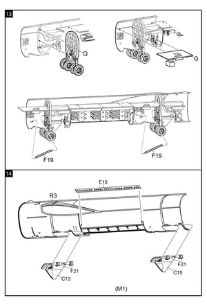 Modelcollect UA72210 B-52G Early Type 1967-1972 dans Linebacker II Guerre du Vietnam 1/72 – imagen 3