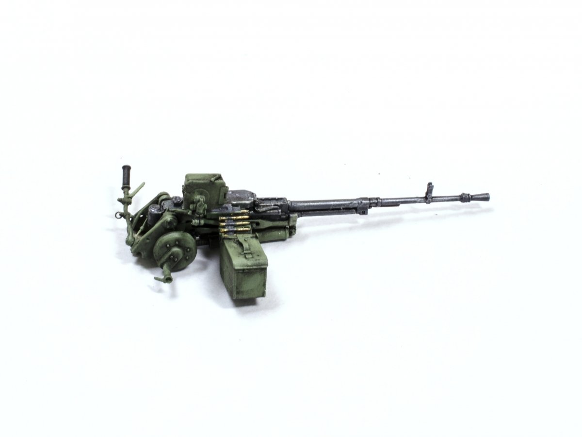Maquette ET P35-250, mitrailleuse lourde russe NSVT de 12,7 mm pour chars de la famille T-72 (impression 3D), échelle 1/35 – image 7