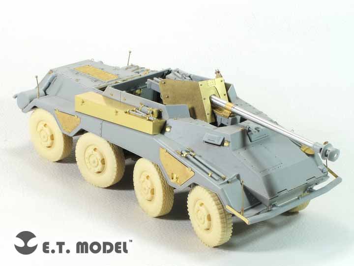 ET Model E35-243 WWII German Sd.Kfz.234/4 PANZERSPAHWAGEN (Pour kit DRAGON) (1/35) – immagine 4
