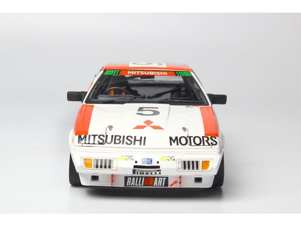 NuNu PN24031 Mitsubishi Starion Gr.A 1985 Inter TEC sur le circuit de Fuji Speedway à l&amp;#39;échelle 1/24 – immagine 5