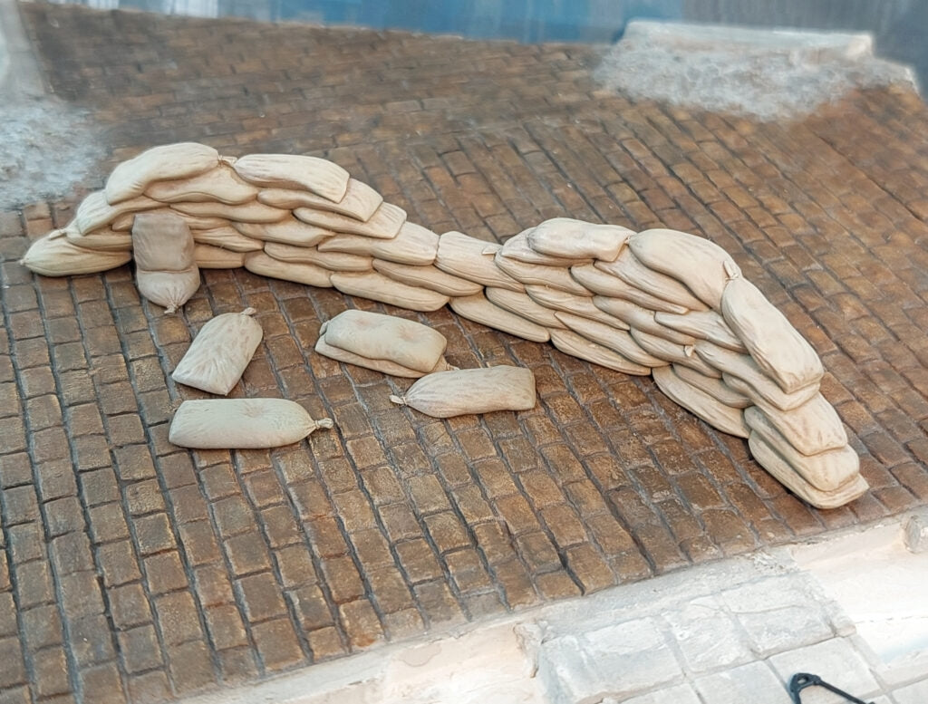 Point de non-retour 3524052 Sacs de sable (Poste de tir MG - type 1) 1/35
