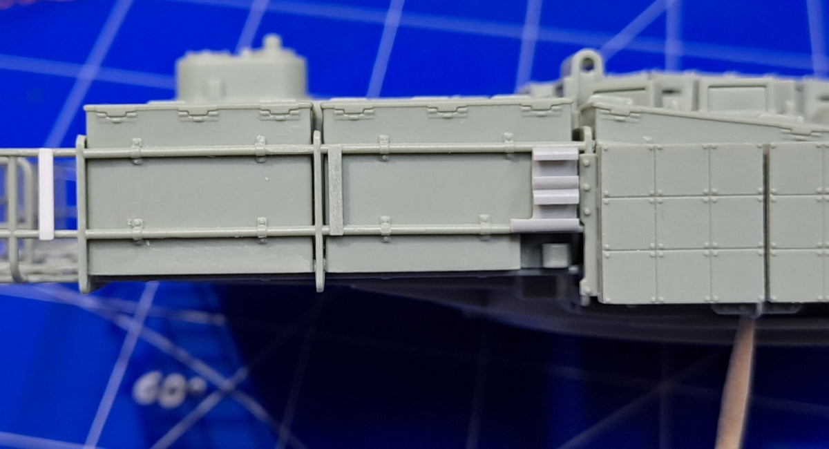 Câbles et supports de remorquage Eureka XXL ER-3575 K2 Black Panther MBT (Academy) 1/35 – imagen 16