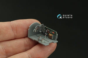 Intérieur coloré imprimé en 3D sur papier décalcomanie Quinta Studio QD72153 P-47D Thunderbolt Bubbletop (Tamiya) 1/72 – imagen 8