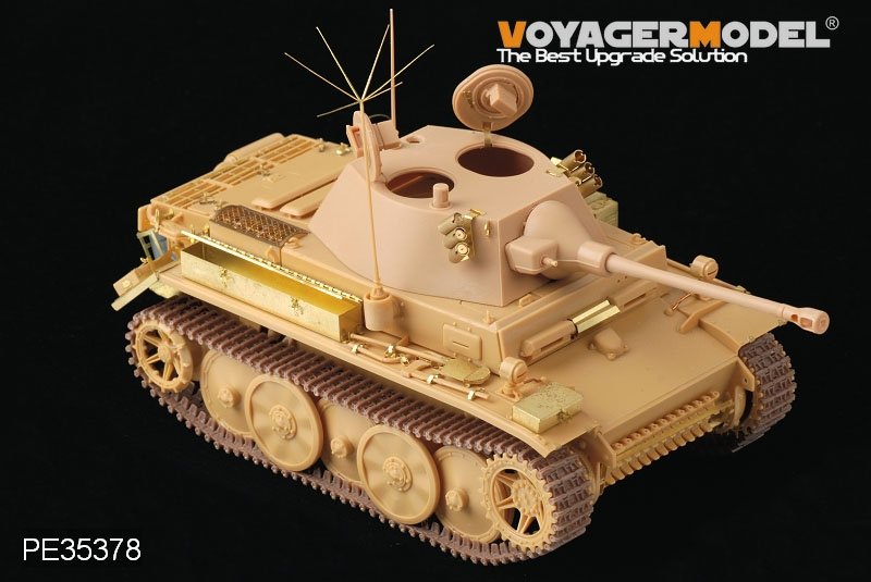 Voyager modèle PE35378 WWII allemand PzKpfw.II.Ausf.L Luch Version tardive de base pour kit Tasca 1/35 – immagine 4