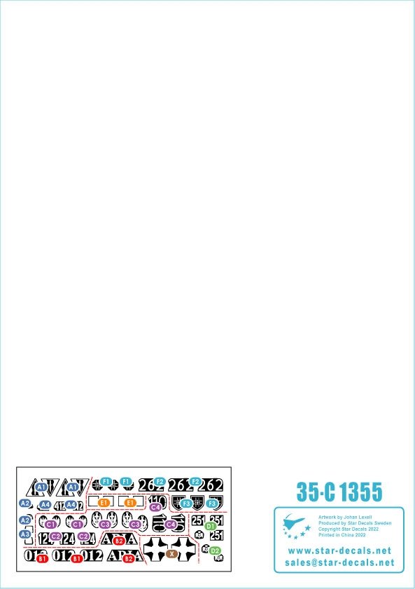 Star Decals 35-C1355 Guerre en Ukraine 3 véhicules blindés ukrainiens Guerre 2022 1/35 – immagine 2