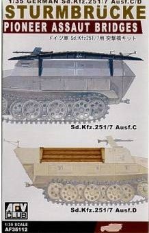 AFV Club 35112 Ponts d'assaut Pioneer pour Sd.Kfz. 251 C ou D 1/35