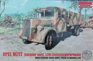 Roden 719 OPEL BLITZ (construit par Daimler, L701 Einheitsfahrerhaus) (1/72)