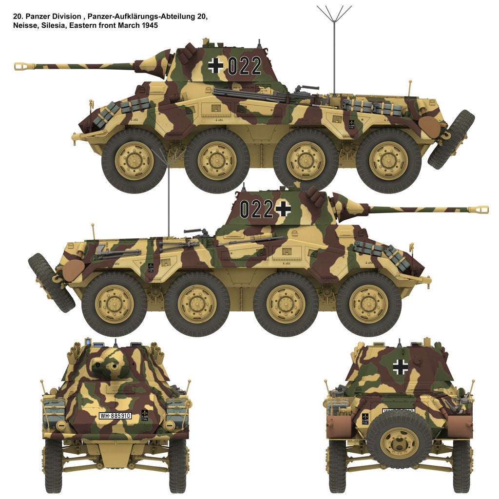 Das Werk DW16006 Sd.Kfz. 234/2 Puma 1/16 – immagine 3