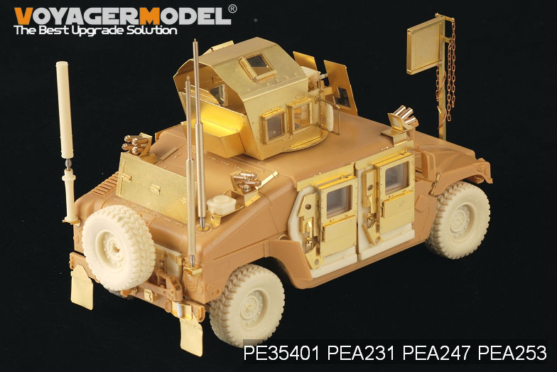 Voyager Model PEA253 Modern HUMVEE electronic Antennas set (GP) 1/35 – zdjęcie 4