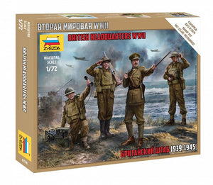 Zvezda 6174 Quartier général britannique Seconde Guerre mondiale 1/72