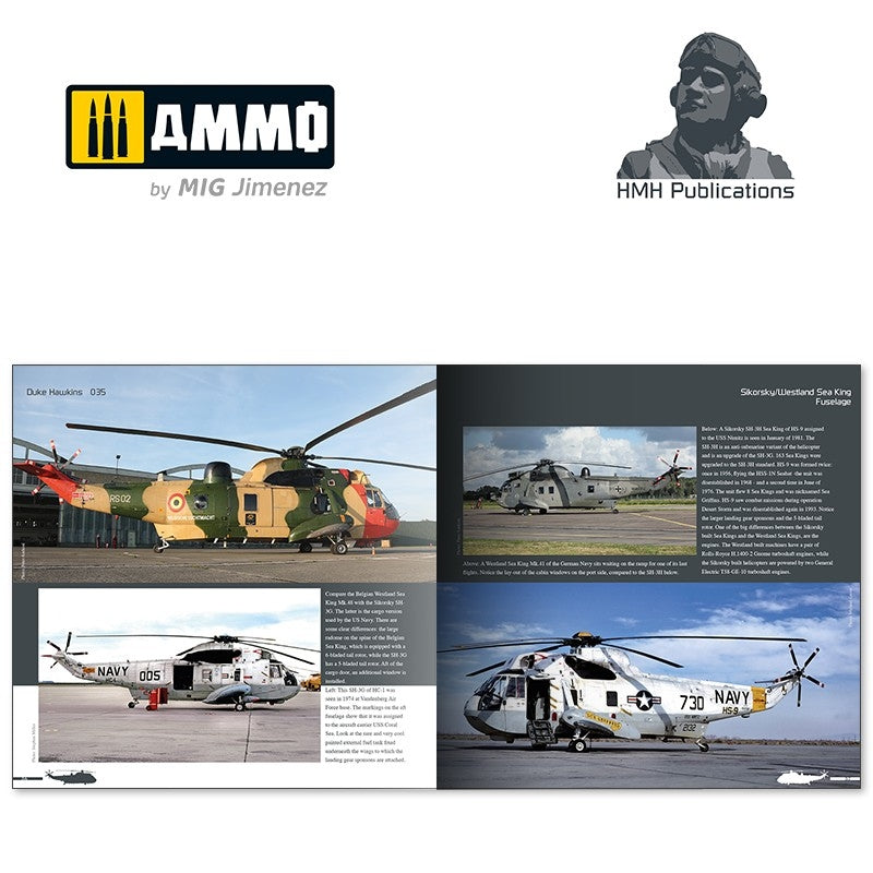 Publications HMH DH-035 Sikorsky/Westland Sea King - Avion en détail (Version anglaise) – imagen 2