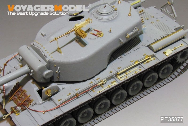 Maquette Voyager PE35877 Char super lourd américain T-29E1 de la Seconde Guerre mondiale pour HOBBY BOSS à l&amp;#39;échelle 1/35 – Bild 6