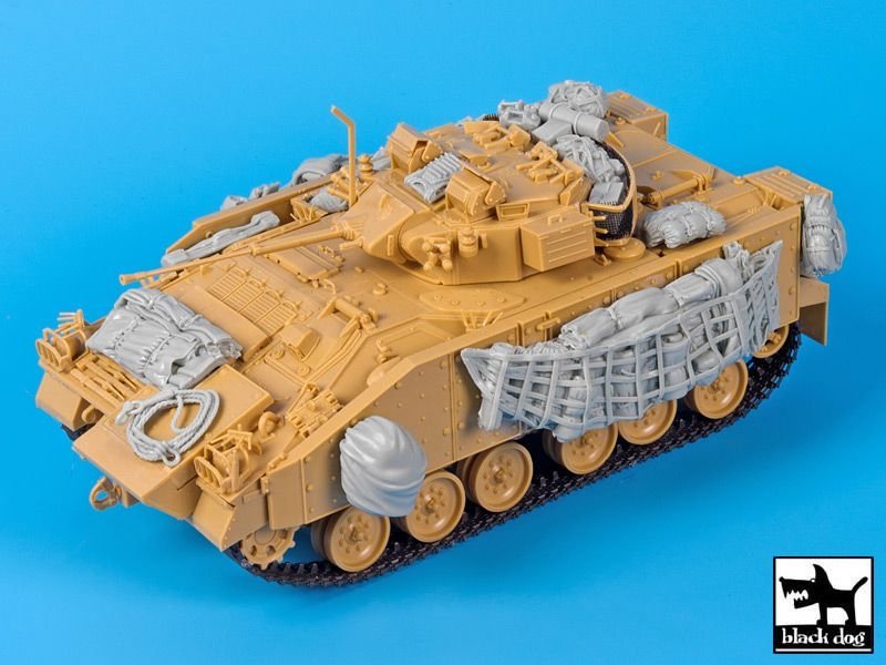 Ensemble d&amp;#39;accessoires Black Dog T35112 British Warrior MCV au 1/35 – image 3