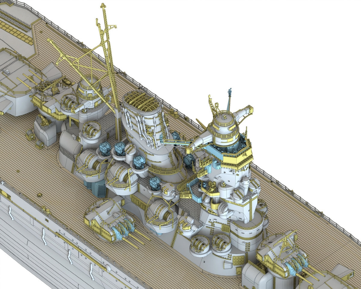 Pontos 70003R1 Cuirassé IJN Yamato 1941 1/700 – image 11