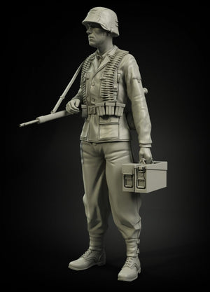 Panzer Art FI35-040 Waffen-SS MG-42 porte-munitions 1/35