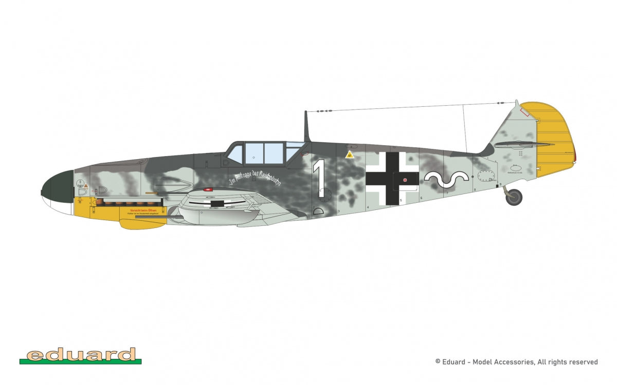 Eduard 84203 Bf 109G-4 - Édition Week-end 1/48 – image 6