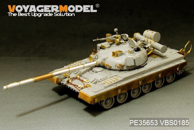 Maquette Voyager PE35653 Char de combat principal russe moderne T-80B (lance-fumigènes inclus) (Pour TRUMPETER 05565) 1/35  – immagine 2