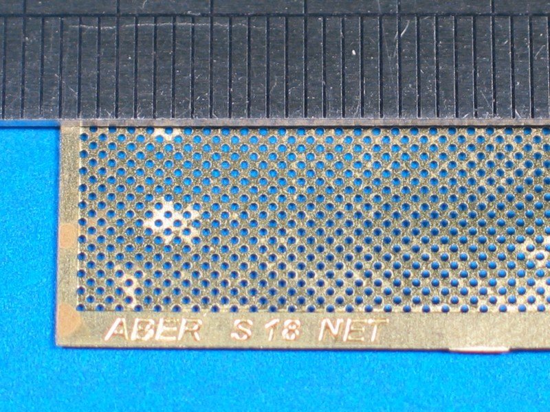 Plaque perforée Aber S-18 1,0 mm