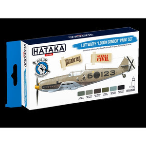 Hataka HTK-BS32 Luftwaffe &amp;quot;Légion Condor&amp;quot; set de peinture (6x17ml) – imagen 2