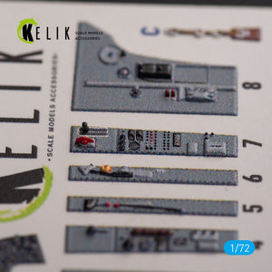 KELIK K72153 Hawker Sea Fury FB.11 - décalcomanies 3D intérieures pour maquette Trumpeter au 1/72 – image 4