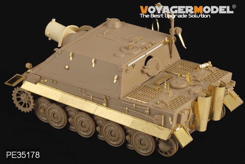 Maquette Voyager PE35178 Sturmtiger allemand de la Seconde Guerre mondiale pour Tamiya 35177 au 1/35 – immagine 3