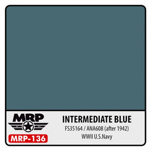 Peinture MR. Paint MRP-136 Bleu intermédiaire ANA 608 30 ml