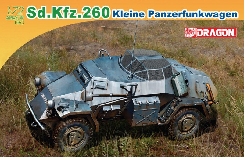 Dragon 7446 Sd.Kfz.260 Kleine Panzerfunkwagen (1/72) 