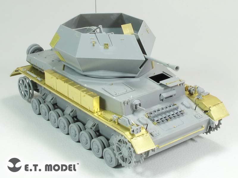 ET Modèle E35-171 Flakpanzer IV allemand de la Seconde Guerre mondiale « Ostwind » (Pour DRAGON 6550) (1/35) – immagine 5