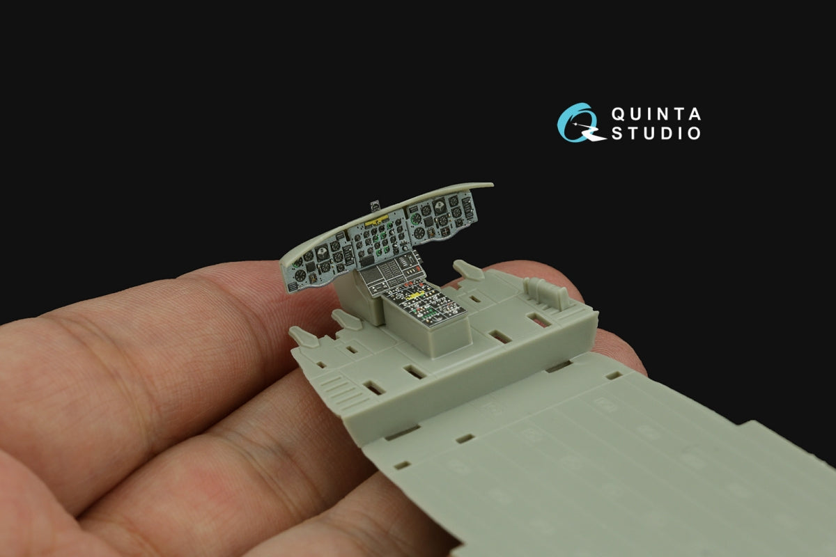 Intérieur coloré imprimé en 3D sur papier décalcomanie Quinta Studio QD72174 CH-47A (Trumpeter) 1/72 – image 7
