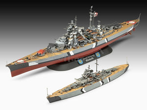 Coffret cadeau Revell 05637 - Le légendaire Bismarck 1/700