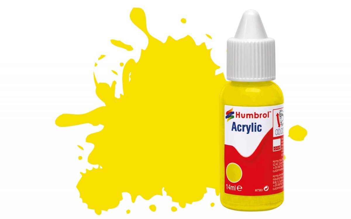 Humbrol DB0099 No 99 Citron - Mat - 14 ml.