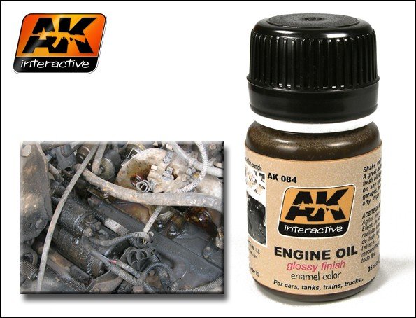 Huile moteur fraîche AK Interactive AK084 35 ml