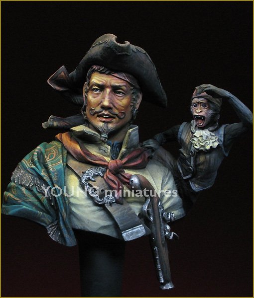 Young Miniatures YH1820 LE PIRATE Avant le coucher du soleil 1/10