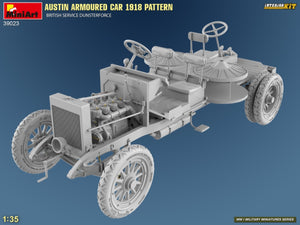 Miniart 39023 MODÈLE DE VOITURE BLINDÉE AUSTIN 1918. SERVICE BRITANNIQUE DUNSTERFORCE. KIT INTÉRIEUR 1/35 – immagine 6