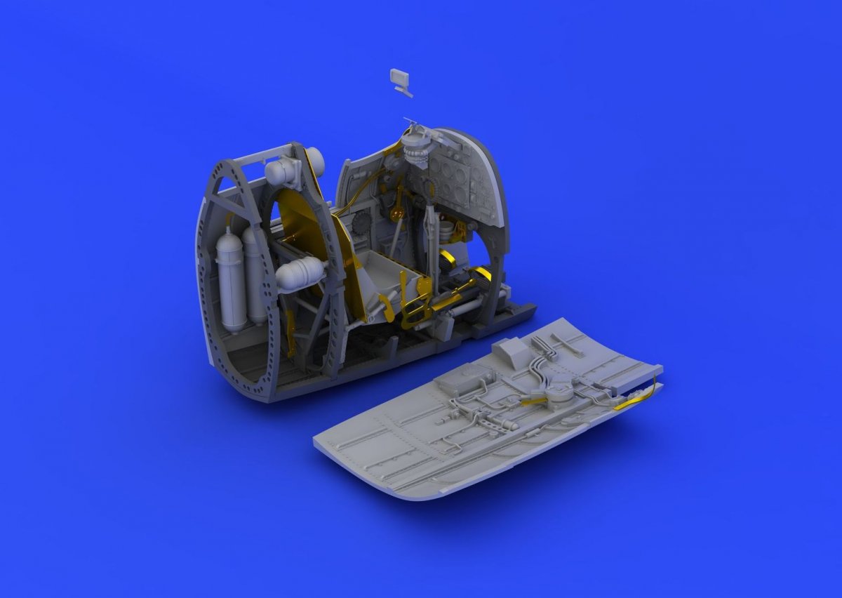 Cockpit Eduard 632064 Spitfire Mk. II au 1/32 REVELL – immagine 2