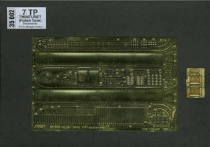 Aber 35002 Char twinturred polonais 7TP (MIR) (1/35)