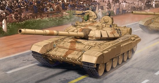 Trumpeter 05561 Char de combat principal indien T-90S
