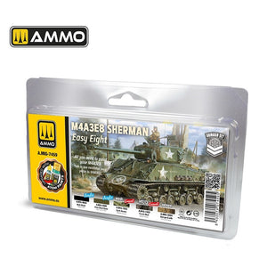 Munitions Mig 7459 M4A3E8 Sherman Easy Eight Set