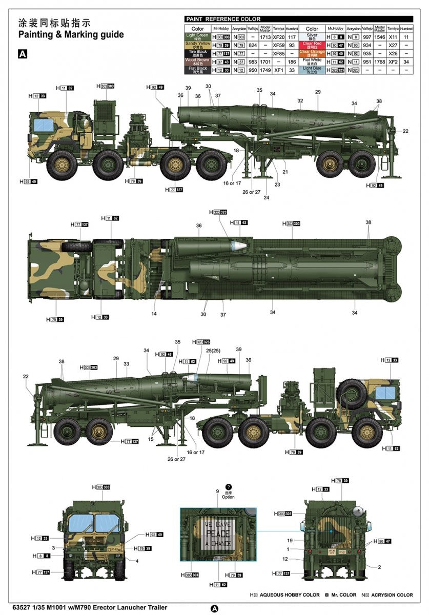 J&amp;#39;adore le kit 63527 M1001 avec remorque lanceuse Erector M790 au 1/35 – image 5
