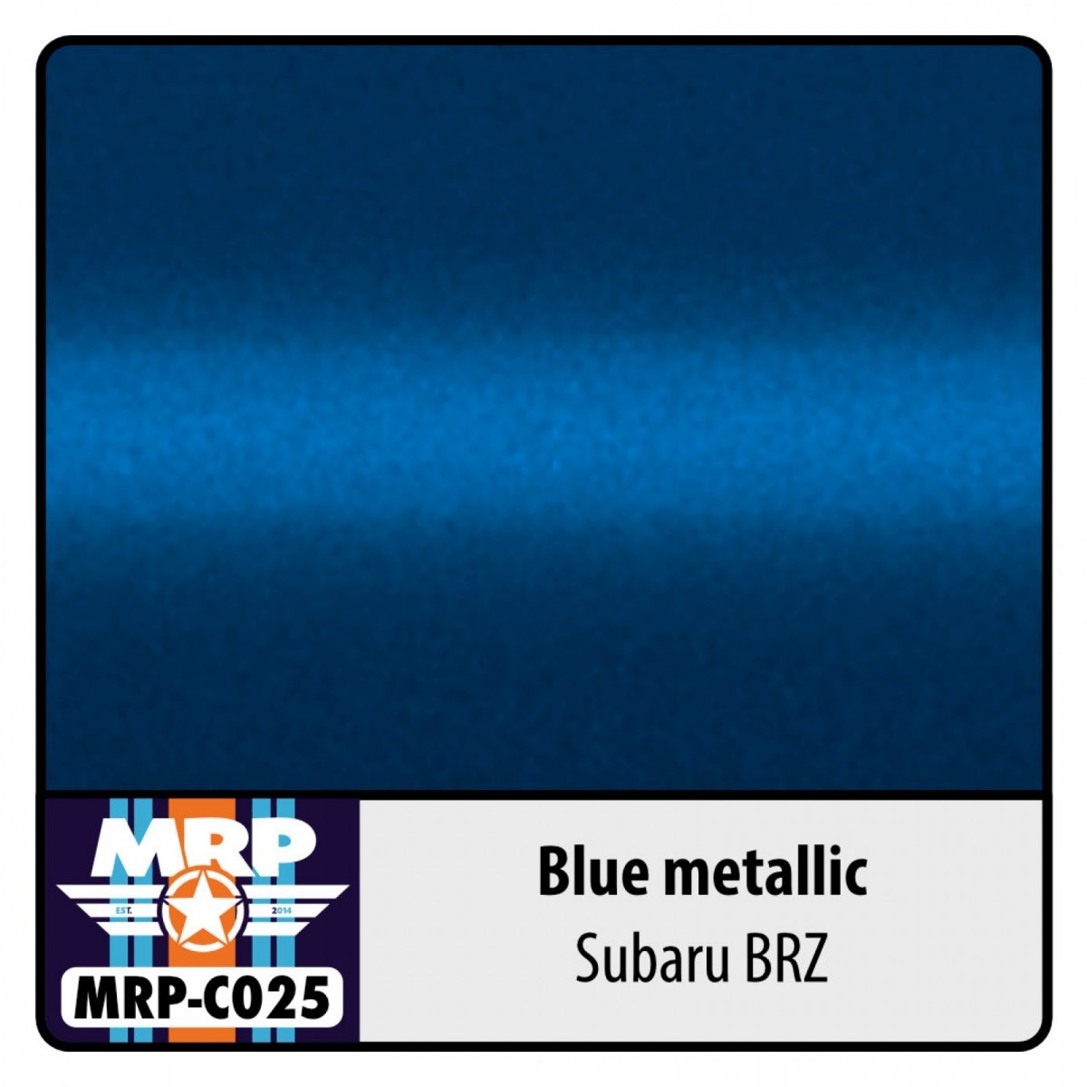 Peinture Mr. Paint MRP-C025 Bleu métallisé pour Subaru BRZ 30 ml